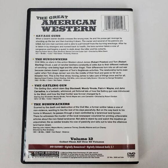 The Great American Western. VOL. 12, DVD - Picture 4 of 4